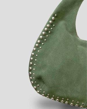 Clowy Suede Balinese Bag, elegant nam leather suede bag, perfect unique gift for her, handcrafted boho accessory