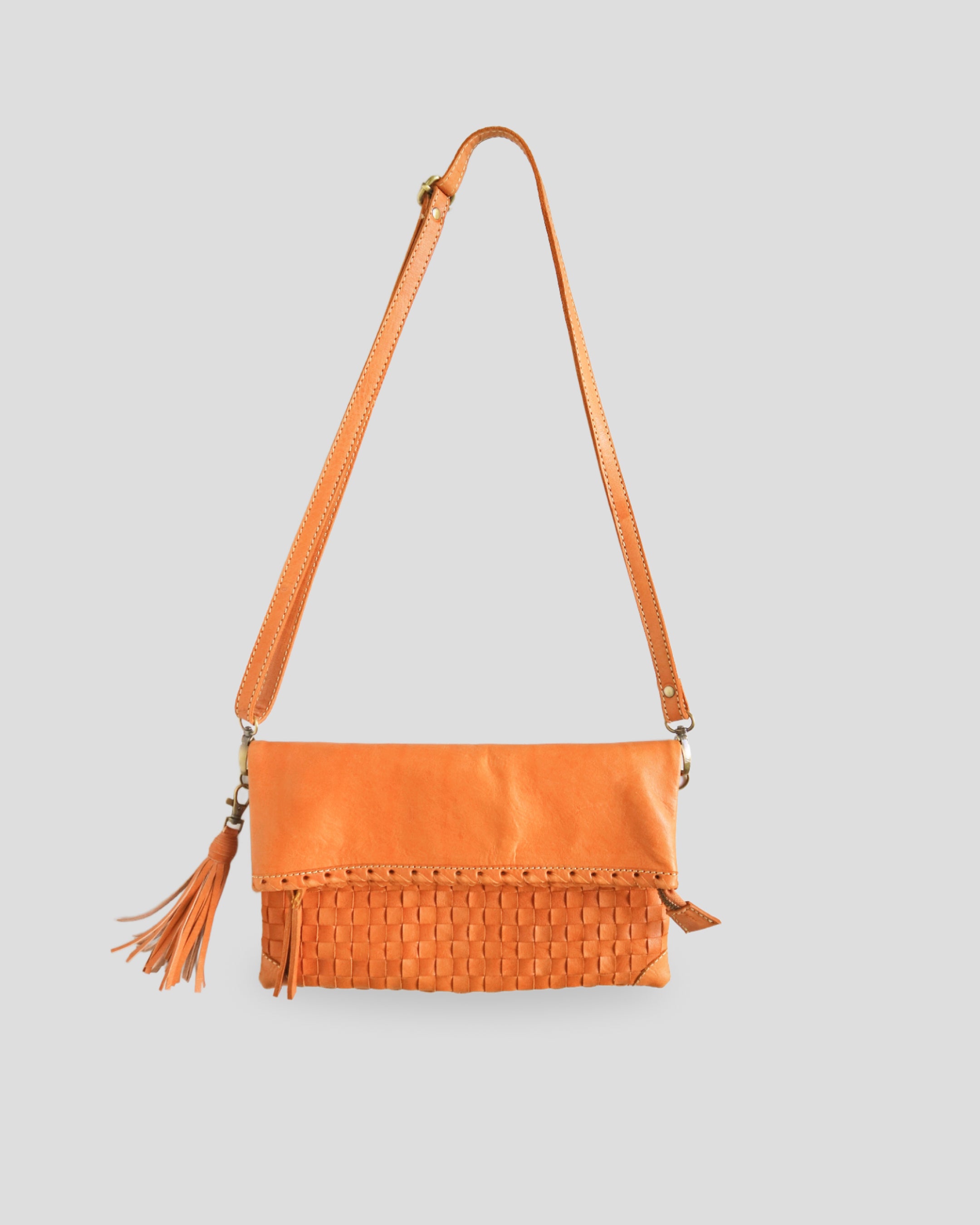 Stiching sling bag by Nam Leather Bali