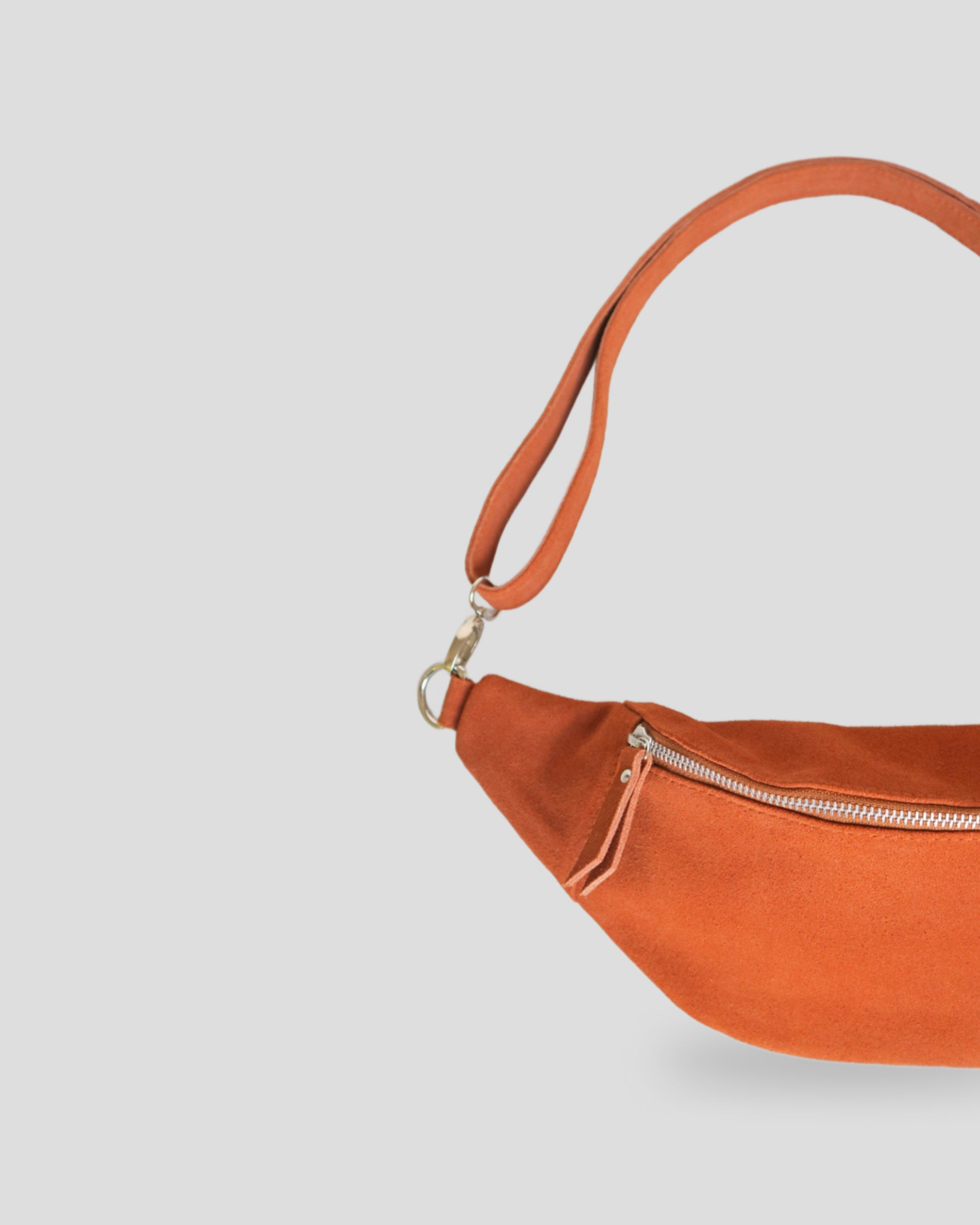 Trendy Suede Waist bag